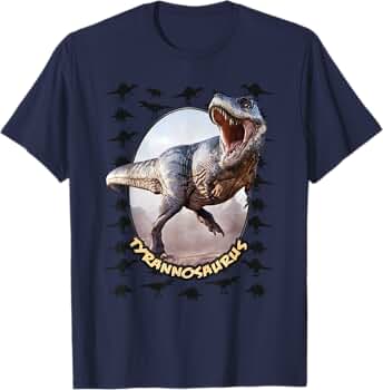 【T・レックス】Ｔシャツ② Mサイズ Amazon.co.jp: ティラノサウルス レックス Tシャツ 大人用 子供用 T